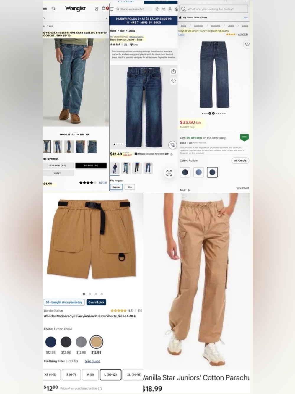 SIZE 14/16 BIG BOY’S 13 PIECE CASUAL CLOTHING BUNDLE - Picture 13 of 13